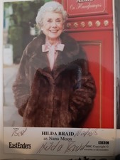 Hilda Braid Eastenders signed