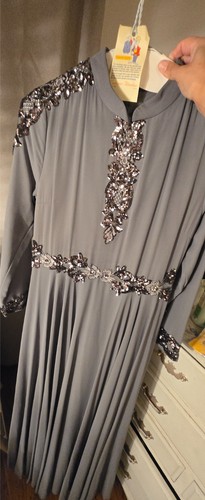 Eid abaya dress - abaya, chiffon