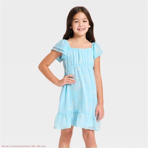 Girls ruffle short - short, sleeve