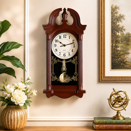 Pendulum wall clock - wall,