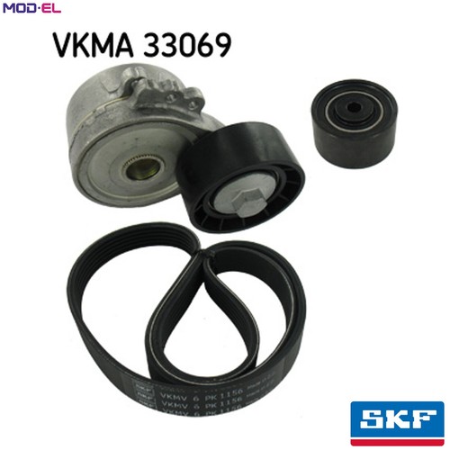 Vribbed belt set vkma 33069 - vkma,