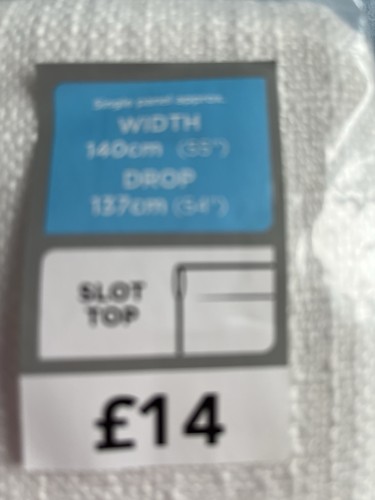 Single voile panel from dunelm - panel,