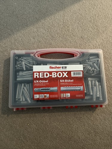 Fischer red box raw plugs