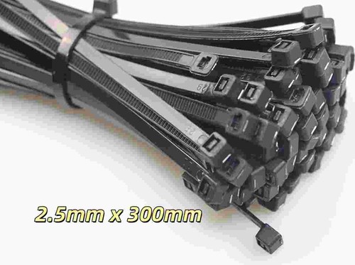 Plastic cable ties - plastic, and