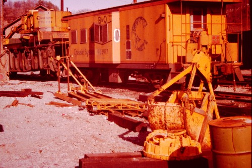 Date csx train - yard, track