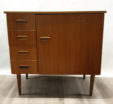 Small Danish Style Teak Sewing