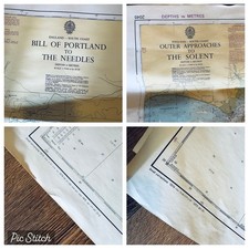 1974 Admiralty Bill of Portland to the Needles & Outer Approaches To The Solent