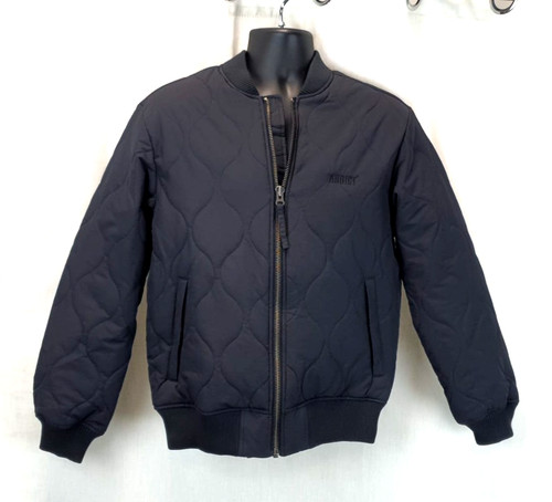 Addict black quilted bomber - addict,