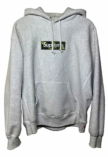 Supreme men grey camo - grey, box