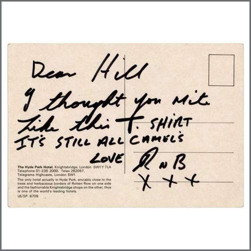 Ringo starr 1980s handwritten - ringo,