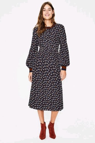 Boden roberta ribbed midi - ribbed,