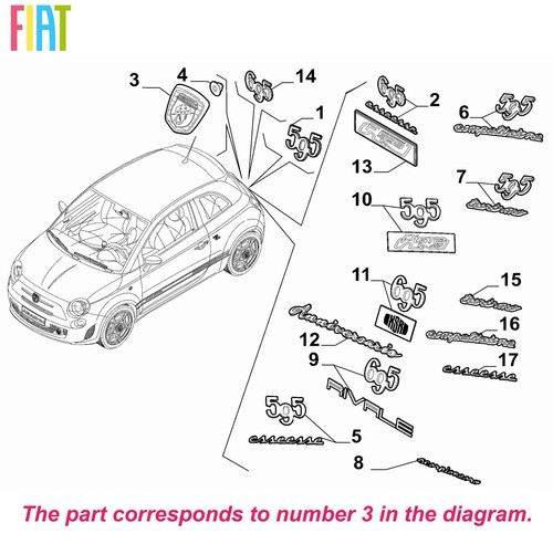 Genuine fiat door tailgate - door,