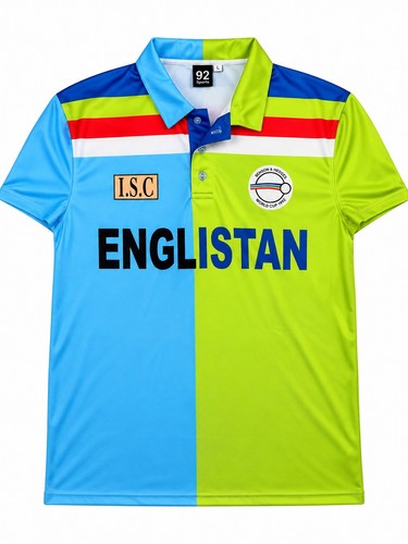 Englistan retro cricket polo - englistan,