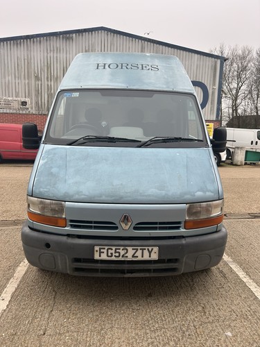 Renault master horsebox - renault,