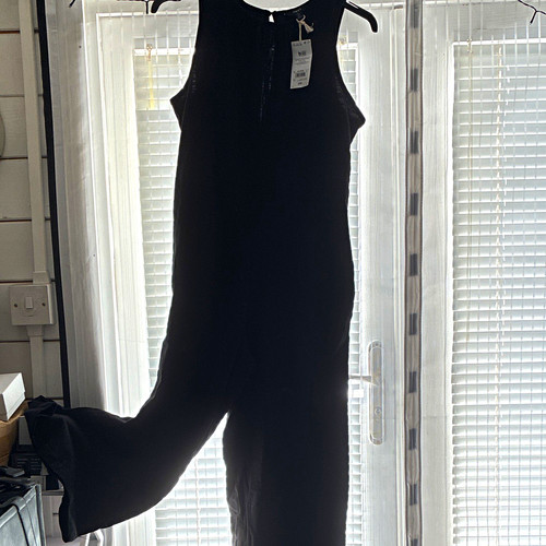 Next black ribbed cotton - black,