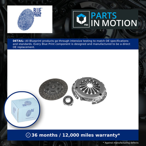 Clutch kit 3pc - kit,