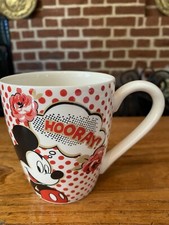 Cath Kidston Disney Mickey Mouse Hooray Mug 90th Anniversary Birthday Red Spot