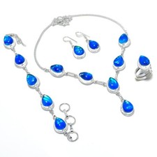 Blue Triplet Opal Gemstone 925
