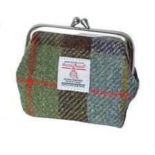 Harris Tweed Small Clasp Purse