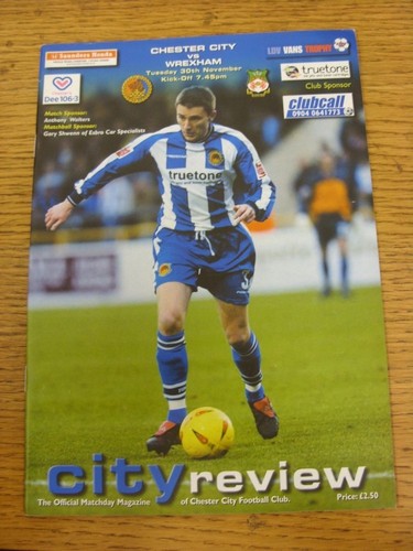 2004 chester city v - 30/11/2004,