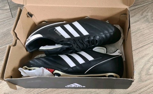 Adidas kaiser black - black, leather