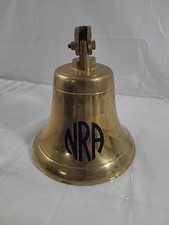 Large Solid Brass Bell Antique