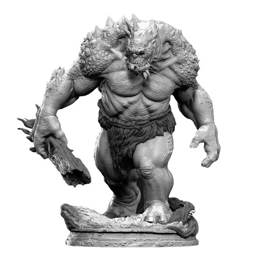 Ogre orc resin - ogre, statue