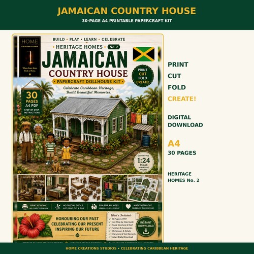 Jamaican country house - jamaican,