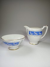 Coalport Revelry Blue Creamer