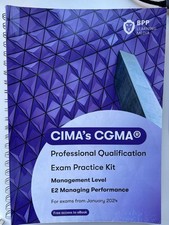 BPP CIMA E2 Exam Practice Kit