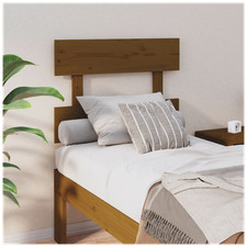 Headboard Solid Pinewood Honey
