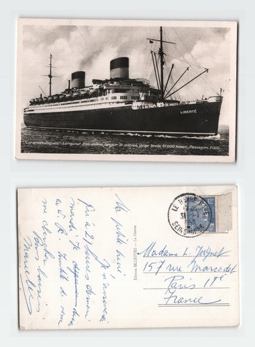 Vintage postcard french - postcard,