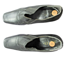 GLUV Ladies Black Heeled Ankle Boots Size 5