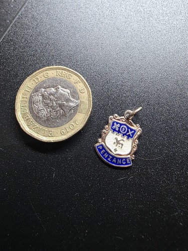 Vintage silver penzance travel - silver,