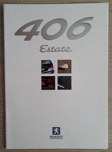 Peugeot 406 estate - estate, brochure