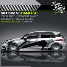 MEDIUM Car Camo Kit ~ Vinyl