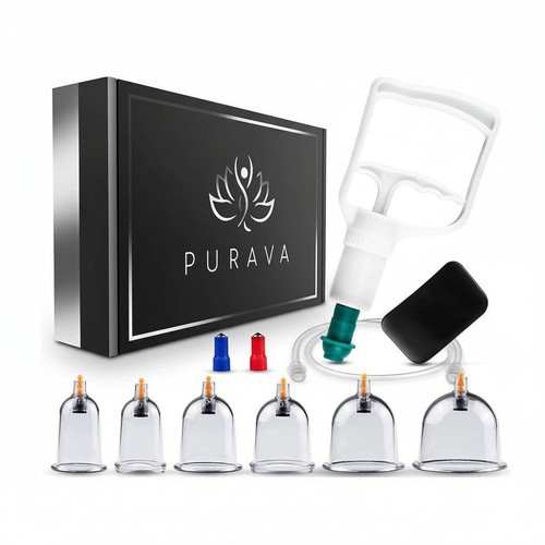 12pc vacuum cupping therapy - vacuum,