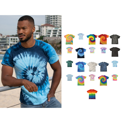 Colortone tie dye shirt - colortone,