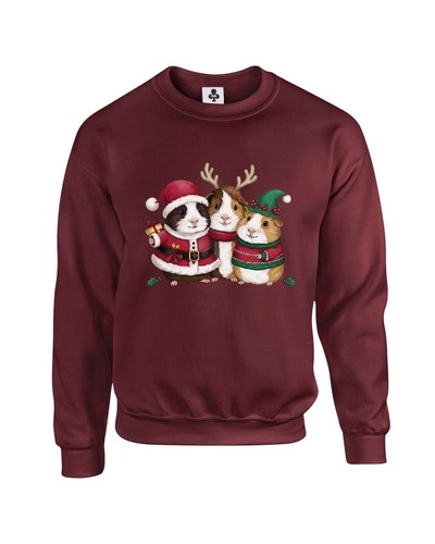 Festive guinea pigs trio - pigs,