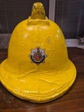1984 Greater Manchester fire and rescue helmet 