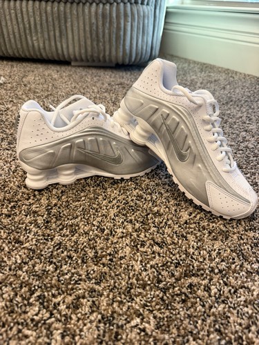 Nike shox white metallic - shox,