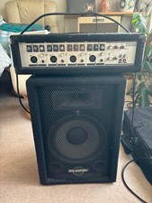 Phonic SEM 710 10" 2-way stage/floor monitor speaker 80W (RMS) + Powered Mixer