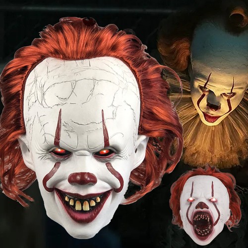 Pennywise scary clown latex - clown,
