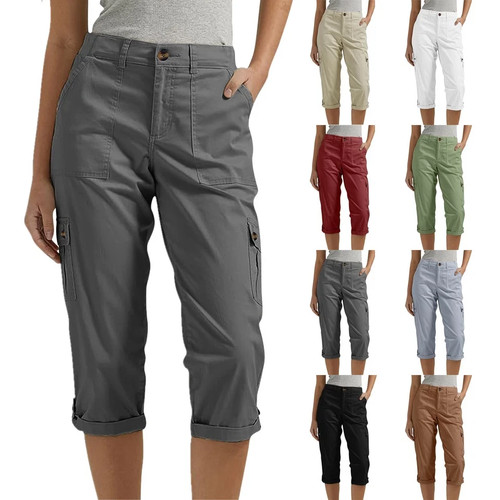 Ladies cropped three quarter - ladies,
