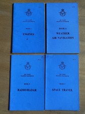 Air Cadet Training Handbooks Engines Weather Navigation Radio Radar Space Travel