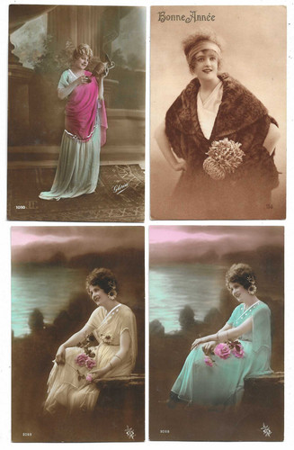 French vintage postcards of - 4,