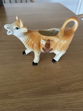 Ceramic Guensey  Cow Cream Jug