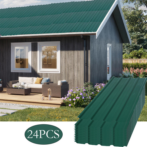 24x roof panels galvanized - roof,