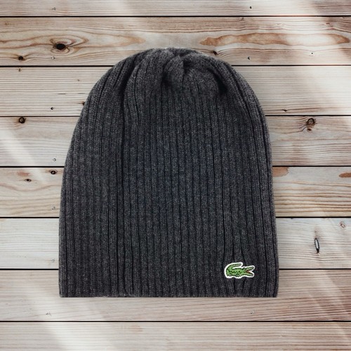 Lacoste ribbed merino wool - lacoste,