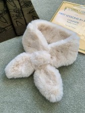 Faux Fur collar Scarf /stole